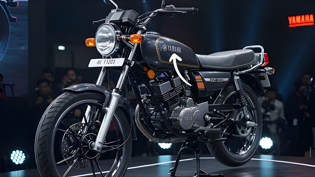 Yamaha RX 100 Iconic look